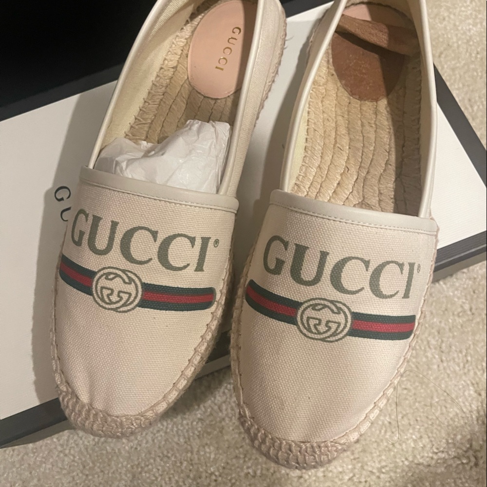 Gucci espadrilles.